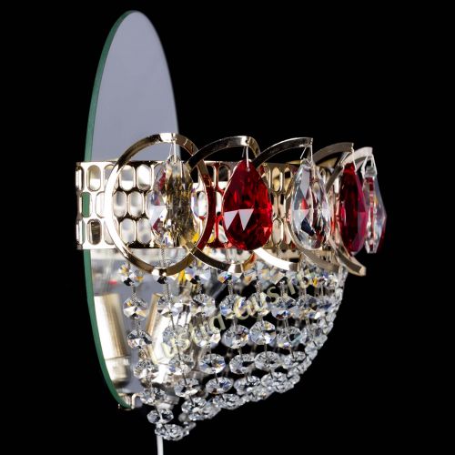 Бра Астра Сетка красная в Магнитогорске Гусь Хрустальный