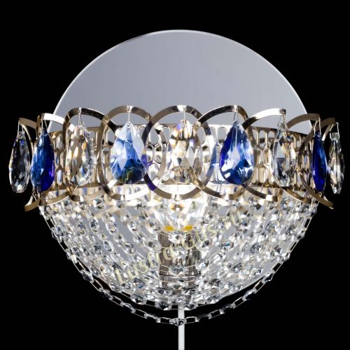 Бра Астра Сетка синяя в Магнитогорске Гусь Хрустальный