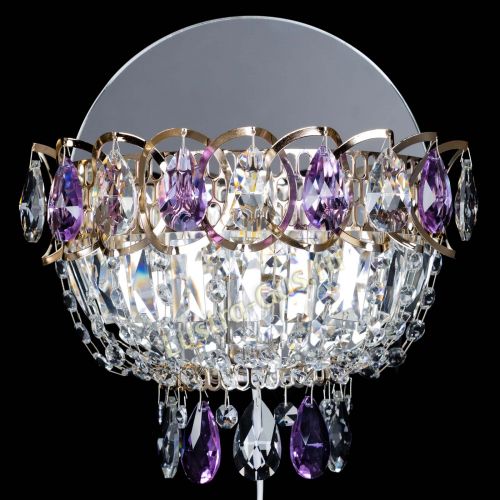 Бра Астра фиолетовая в Магнитогорске Гусь Хрустальный