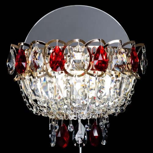 Бра Астра красная в Магнитогорске Гусь Хрустальный