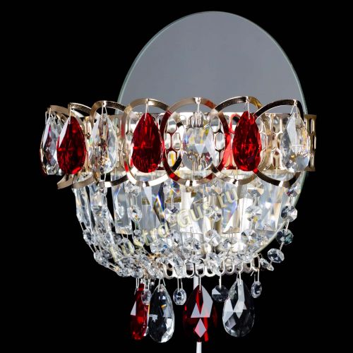 Бра Астра красная в Магнитогорске Гусь Хрустальный