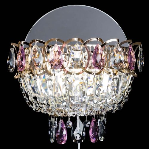 Бра Астра розовая в Магнитогорске Гусь Хрустальный