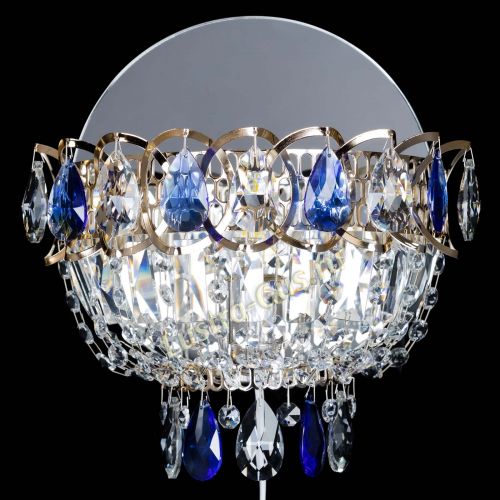 Бра Астра синяя в Магнитогорске Гусь Хрустальный