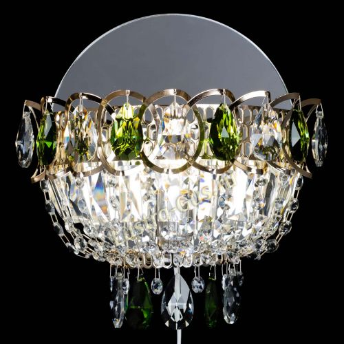 Бра Астра зеленая в Магнитогорске Гусь Хрустальный