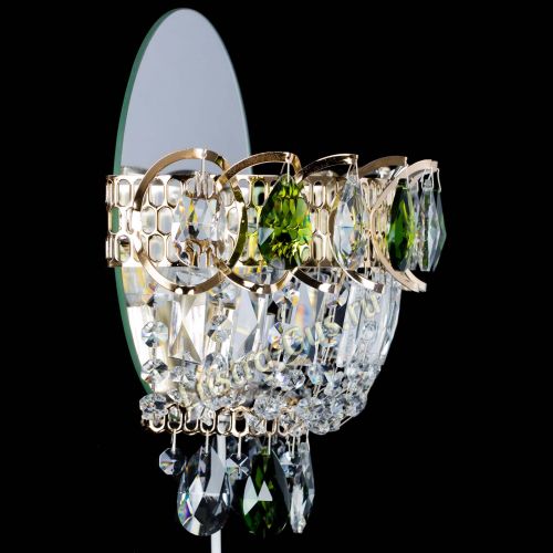 Бра Астра зеленая в Магнитогорске Гусь Хрустальный