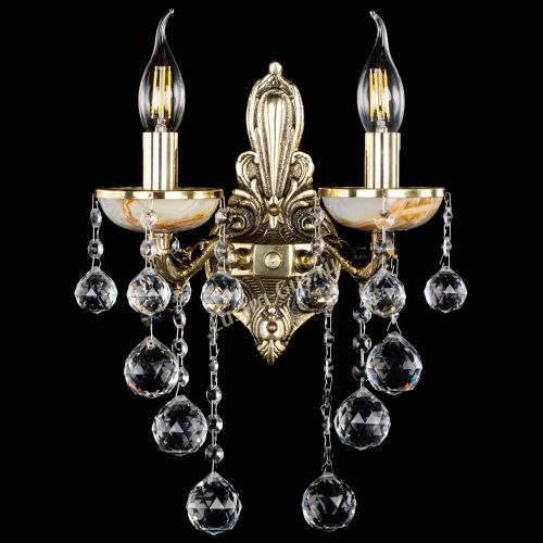 Бра Оникс №2/1 шар в Магнитогорске Гусь Хрустальный