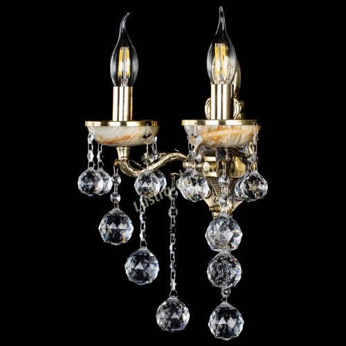 Бра Оникс №2/1 шар в Магнитогорске Гусь Хрустальный