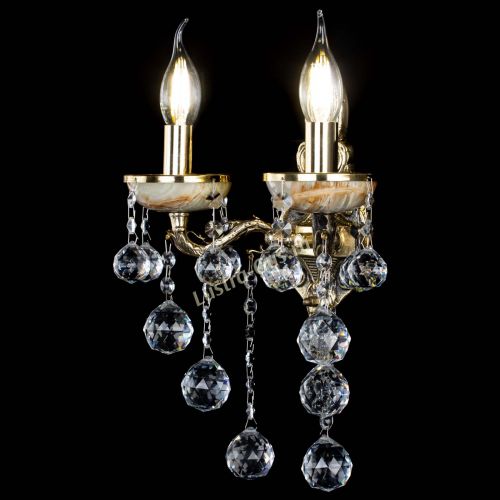 Бра Оникс №2/1 шар в Магнитогорске Гусь Хрустальный