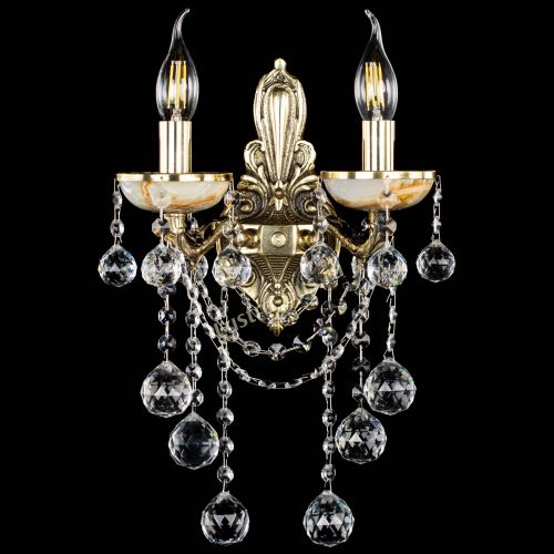 Бра Оникс №2/2 шар в Магнитогорске Гусь Хрустальный