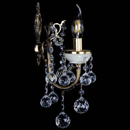 Бра Веста №1 с камнем шар в Магнитогорске Гусь Хрустальный