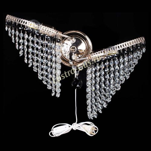 Бра Бутоны №2 черная в Магнитогорске Гусь Хрустальный