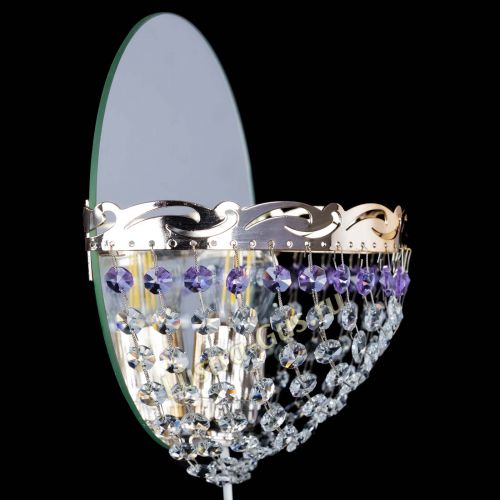 Бра Диана фиолетовая в Магнитогорске Гусь Хрустальный