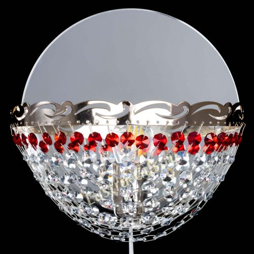 Бра Диана красная в Магнитогорске Гусь Хрустальный