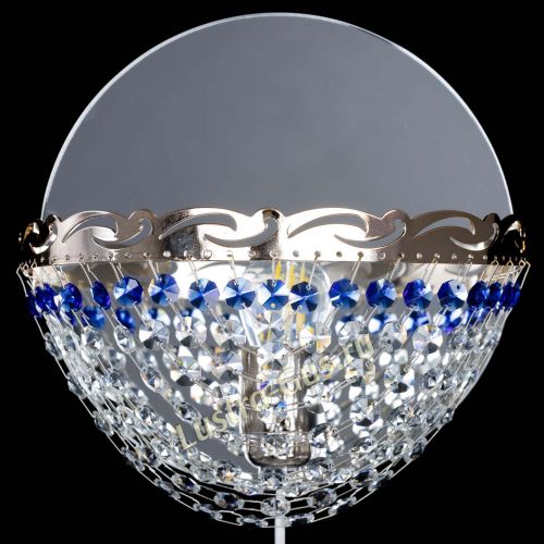 Бра Диана синяя в Магнитогорске Гусь Хрустальный