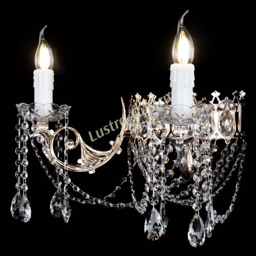 Бра Елизавета №1 без зеркала в Магнитогорске Гусь Хрустальный