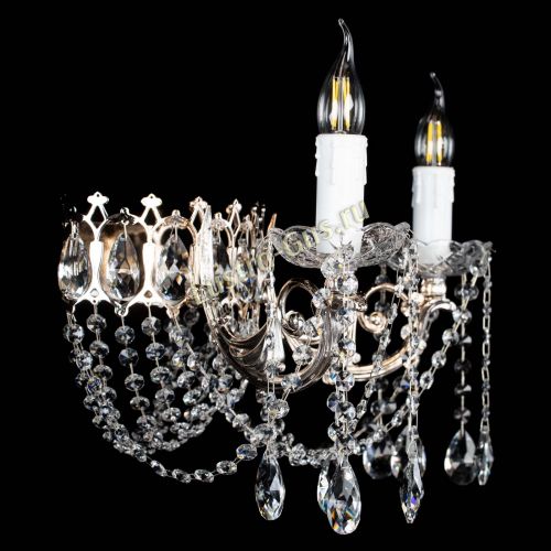 Бра Елизавета №1 без зеркала в Магнитогорске Гусь Хрустальный