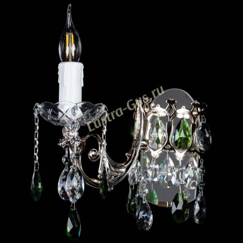 Бра Елизавета №1 мини зеленая в Магнитогорске Бра Елизавета №1 мини зеленая в Магнитогорске