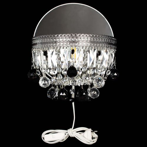 Бра Флоренция шар черная в Магнитогорске Гусь Хрустальный