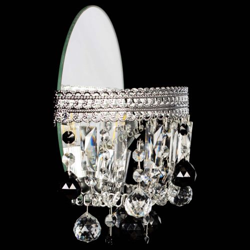 Бра Флоренция шар черная в Магнитогорске Гусь Хрустальный