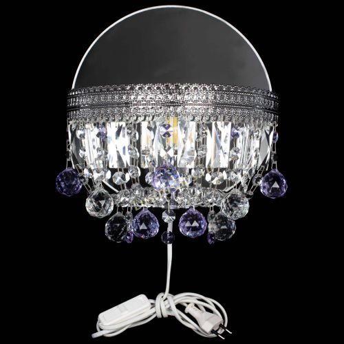 Бра Флоренция шар фиолетовая в Магнитогорске Гусь Хрустальный
