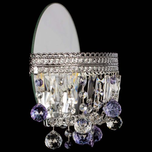 Бра Флоренция шар фиолетовая в Магнитогорске Гусь Хрустальный