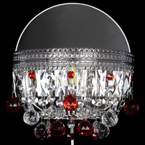 Бра Флоренция шар красная в Магнитогорске Гусь Хрустальный