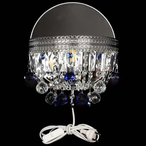 Бра Флоренция шар синяя в Магнитогорске Гусь Хрустальный