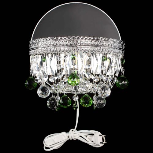 Бра Флоренция шар зеленая в Магнитогорске Гусь Хрустальный