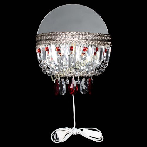 Бра Флоренция журавлик красная в Магнитогорске Гусь Хрустальный