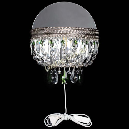 Бра Флоренция журавлик зеленая в Магнитогорске Гусь Хрустальный