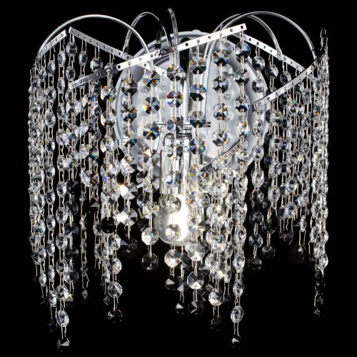 Бра Иволга №2 черная в Магнитогорске Гусь Хрустальный