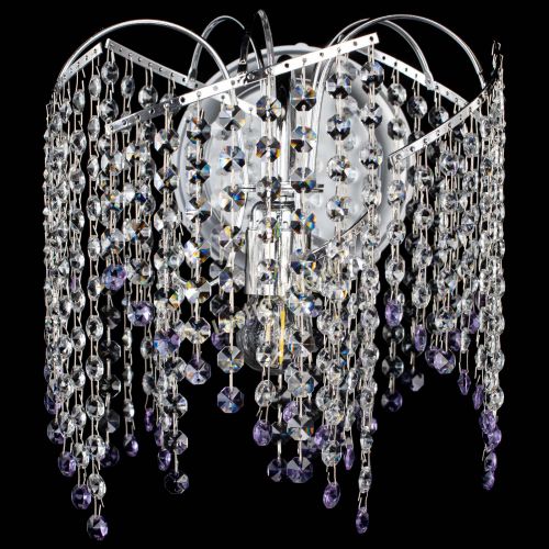 Бра Иволга №2 фиолетовая в Магнитогорске Гусь Хрустальный