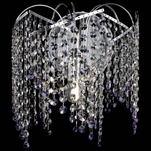 Бра Иволга №2 фиолетовая в Магнитогорске Гусь Хрустальный