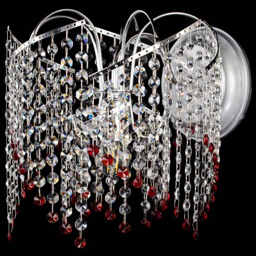 Бра Иволга №2 красная в Магнитогорске Гусь Хрустальный