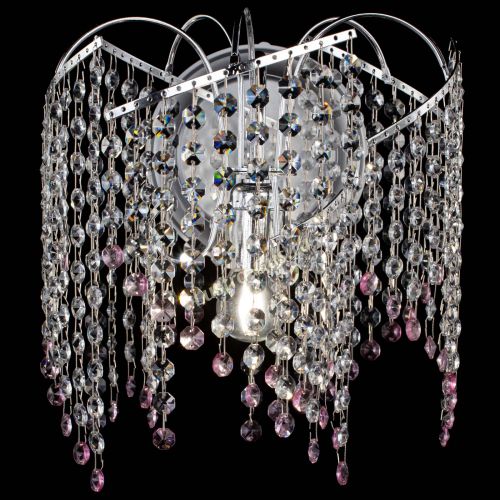 Бра Иволга №2 розовая в Магнитогорске Гусь Хрустальный