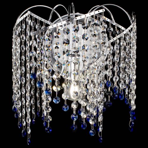 Бра Иволга №2 синяя в Магнитогорске Гусь Хрустальный