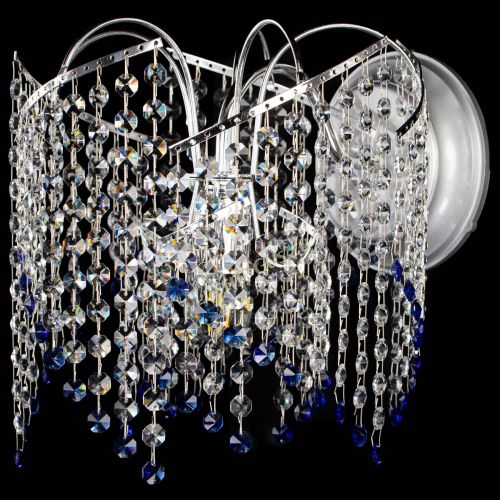 Бра Иволга №2 синяя в Магнитогорске Гусь Хрустальный