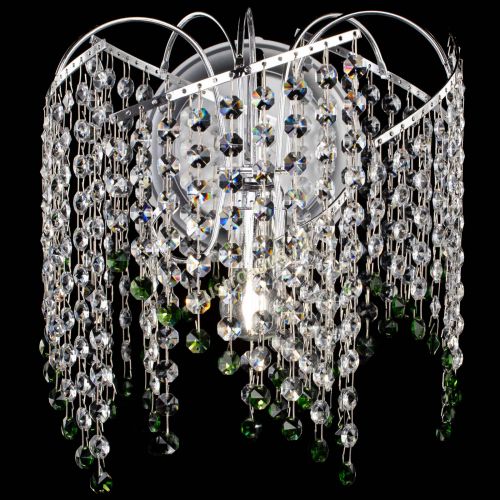 Бра Иволга №2 зеленая в Магнитогорске Гусь Хрустальный