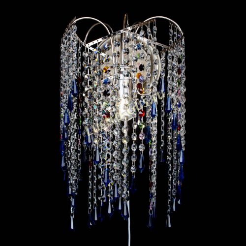 Бра Иволга №3 синяя в Магнитогорске Гусь Хрустальный