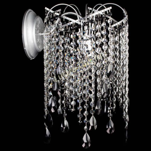 Бра Иволга №4 черная в Магнитогорске Гусь Хрустальный