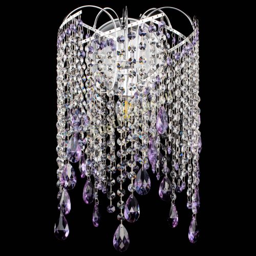 Бра Иволга №4 фиолетовая в Магнитогорске Гусь Хрустальный