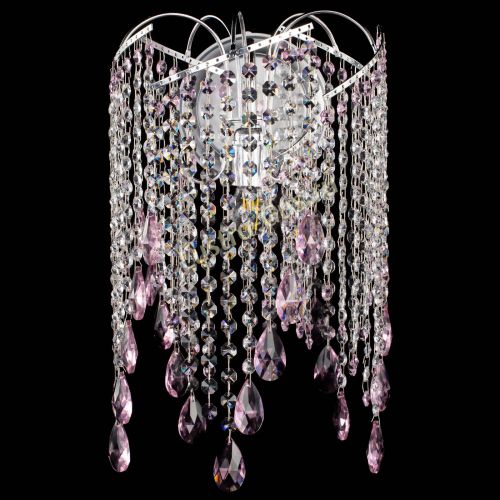 Бра Иволга №4 розовая в Магнитогорске Гусь Хрустальный