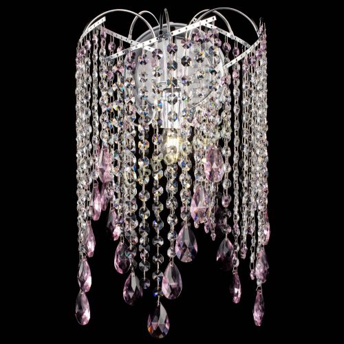 Бра Иволга №4 розовая в Магнитогорске Гусь Хрустальный