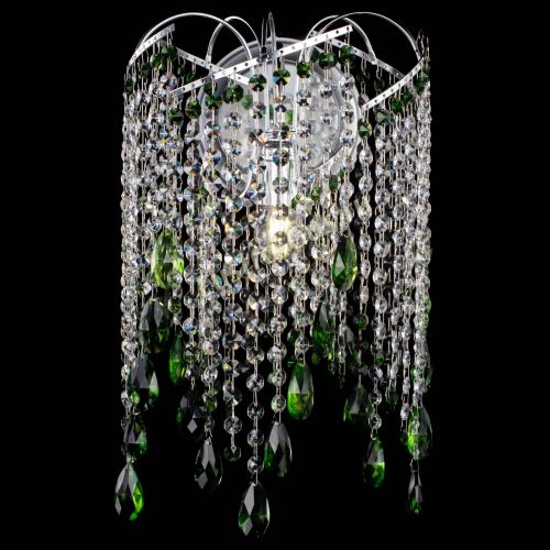 Бра Иволга №4 зеленая в Магнитогорске Гусь Хрустальный