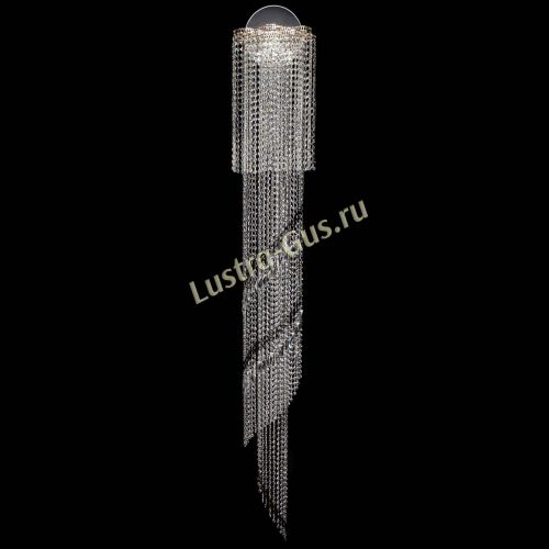 Бра Камелия №1 каскад черная в Магнитогорске Гусь Хрустальный
