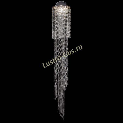 Бра Камелия №1 каскад черная в Магнитогорске Гусь Хрустальный