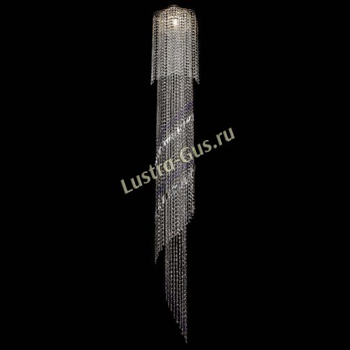 Бра Камелия №1 каскад фиолетовая в Магнитогорске Гусь Хрустальный