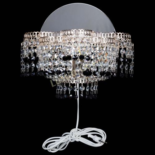 Бра Камелия обтикон Черная в Магнитогорске Гусь Хрустальный