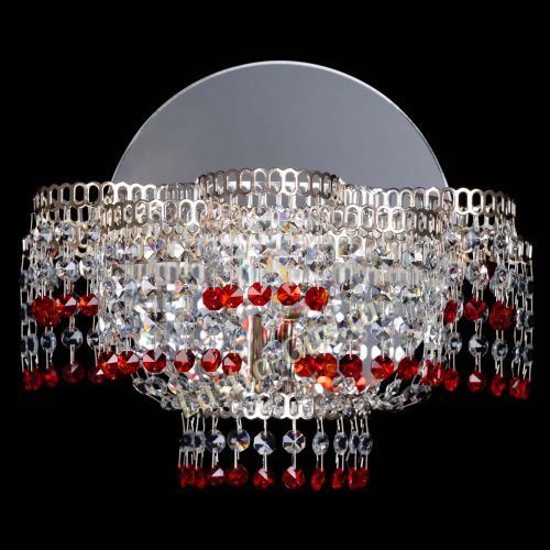 Бра Камелия обтикон Красная в Магнитогорске Гусь Хрустальный