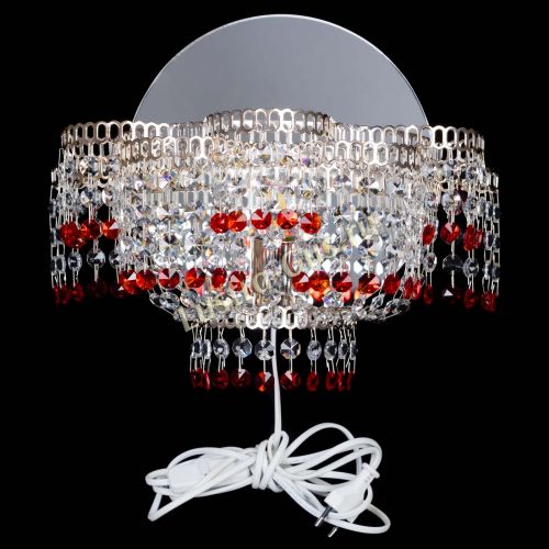 Бра Камелия обтикон Красная в Магнитогорске Гусь Хрустальный